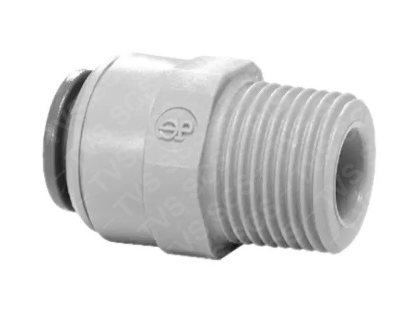 JG Straight Adaptor NPTF 3/8"x1/4"