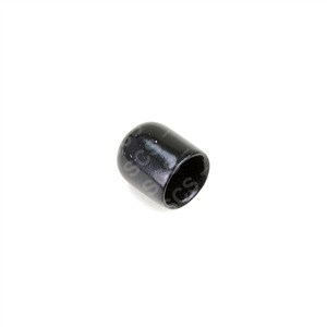 Pipe end cap black rubber