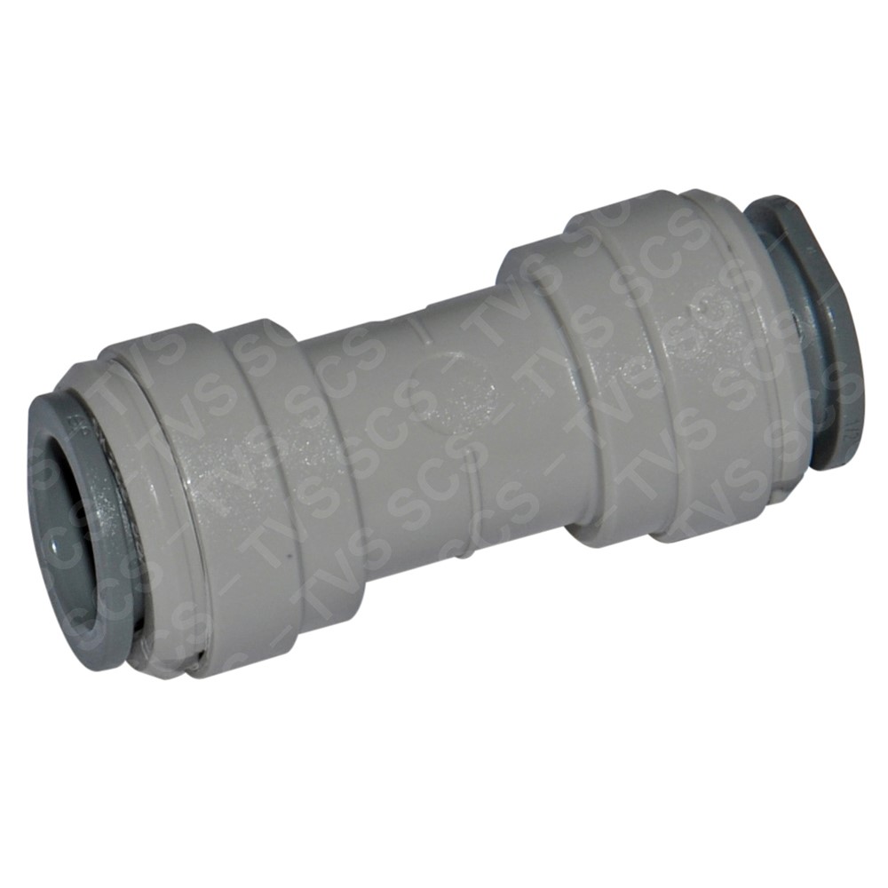 Straight connector, 1/2" OD Equal