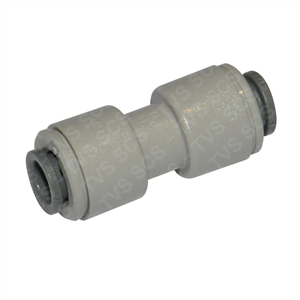 Straight connector, 1/4" OD Equal