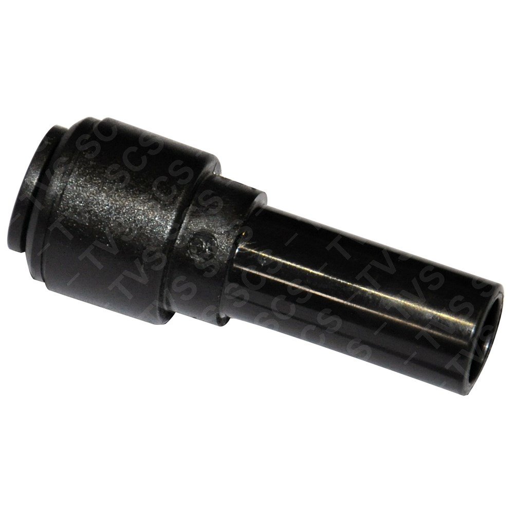 JG Black Acetal Reducer 15mmx12mm